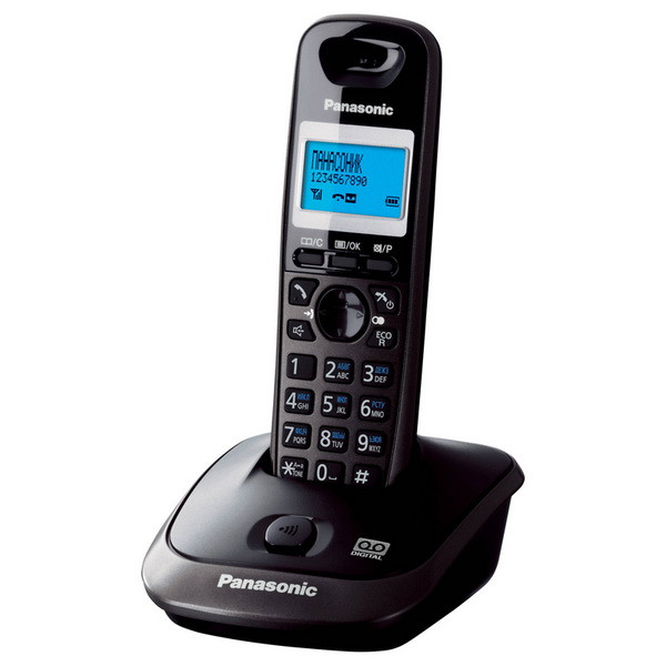 Радиотелефон Panasonic KX-TG 2511 Чёрный - фото 1 - id-p40453728