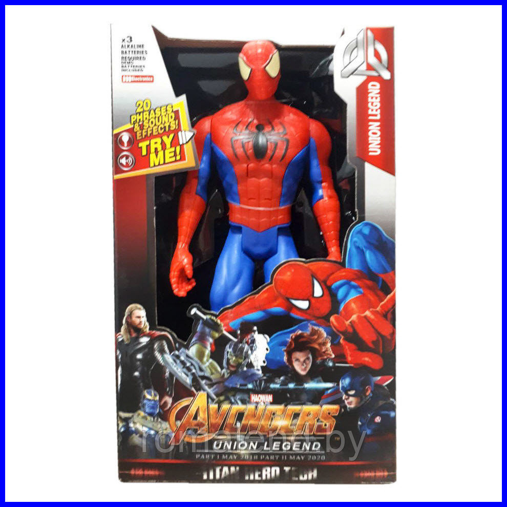 Игрушка Marvel супер-герой Человек паук 29 см - фото 1 - id-p87996848