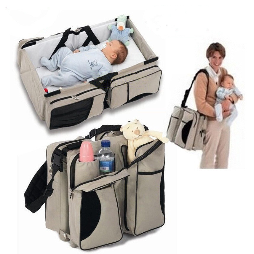 Многофункциональная детская сумка-кровать Ganen Baby Travel - фото 1 - id-p87998725