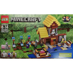 Конструктор JLB 3D71 Minecraft Фермерский коттедж (аналог Lego Minecraft 21144) 546 деталей