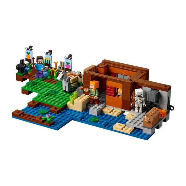 Конструктор JLB 3D71 Minecraft Фермерский коттедж (аналог Lego Minecraft 21144) 546 деталей - фото 5 - id-p88000810