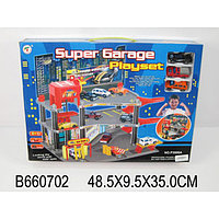 Игровой набор Трехэтажный гараж Super Playset P3088A