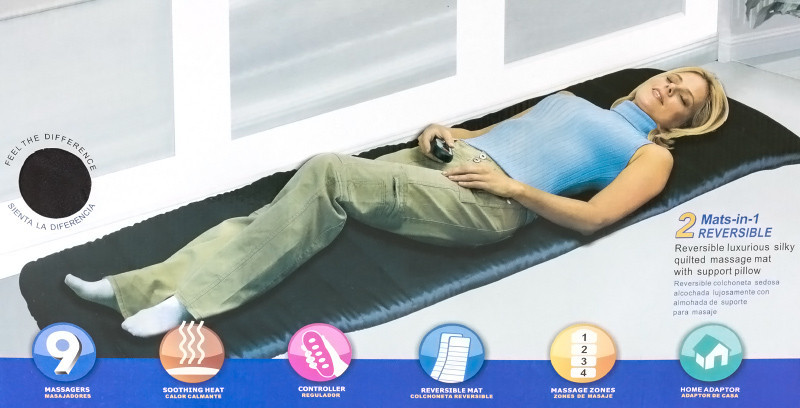 Массажный коврик с функцией подогрева Massage - фото 4 - id-p88024782