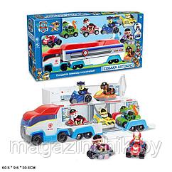 Патрулевоз Щенячий патруль Paw Patrol 7113 / 205, 7 героев на машинках