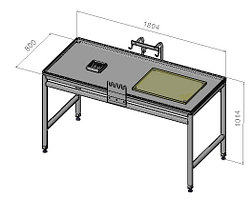 Стол обработки кишсырья