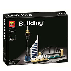 Конструктор Bela 10676 Building Сидней (аналог Lego Architecture 21032) 361 деталь