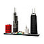 Конструктор Bela 10677 Building Чикаго (аналог Lego Architecture 21033) 444 детали, фото 3