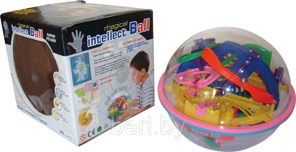 Логический шар, лабиринт 138 шагов, 3D Intellect Ball "Головоломка" 925a - фото 2 - id-p88057047