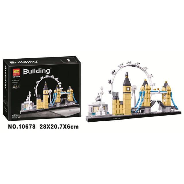 Конструктор Bela 10678 Building Лондон (аналог Lego Architecture 21034) 468 деталей - фото 2 - id-p88057873