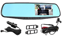 Видеорегистратор с камерой заднего вида Vehicle blackbox(car dvr mirror)