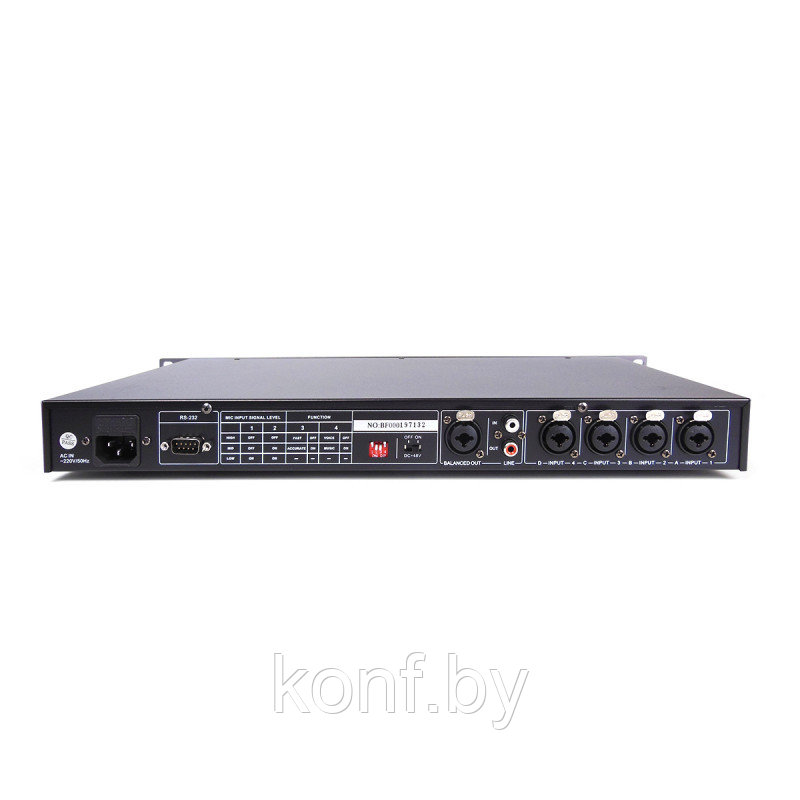 Процессор подавления обратной связи BKR BR-1220 c функцией микширования - фото 1 - id-p71274315