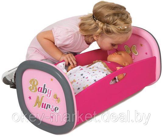 Кроватка для кукол Smoby Baby Nurse Gold Edition - фото 2 - id-p88077137