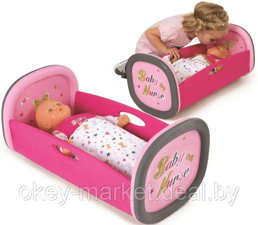 Кроватка для кукол Smoby Baby Nurse Gold Edition - фото 3 - id-p88077137