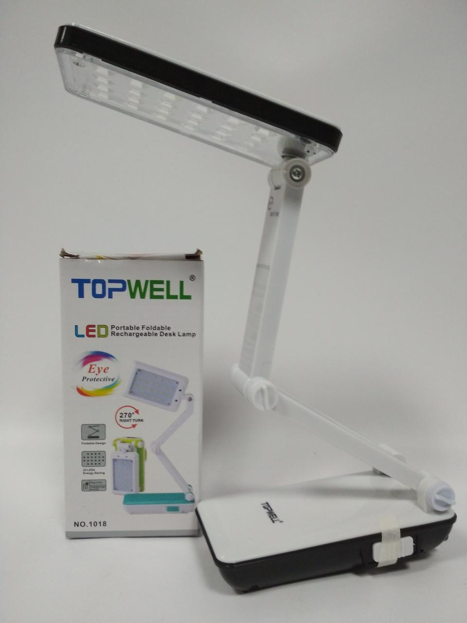 Светодиодная аккумуляторная настольная лампа Topwell 1019 - фото 1 - id-p88080777