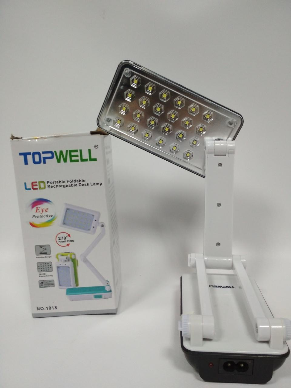 Светодиодная аккумуляторная настольная лампа Topwell 1019 - фото 3 - id-p88080777