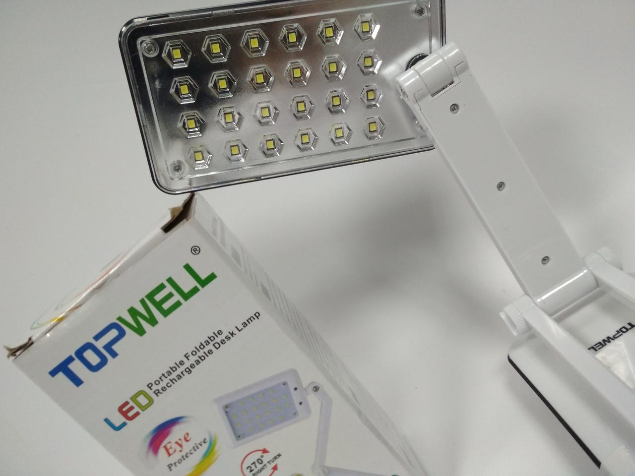 Светодиодная аккумуляторная настольная лампа Topwell 1019 - фото 4 - id-p88080777