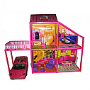 Игровой домик My Lovely Villa для кукол Барби, 4 комнаты и машинка арт. 6981​​​​​​​, кукольный домик, фото 2