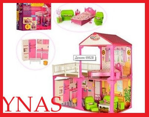 Игровой домик для кукол типа Барби My Lovely Villa   арт. 6982B, кукольный домик