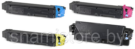 Тонер картридж Kyocera Mita TK-5140 Y для МФУ Kyocera ECOSYS M6030cdn, M6530cdn. Принтер P6130 (ASC) желтый, фото 2