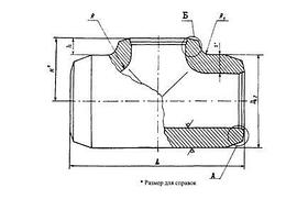 Тройник СТО ЦКТИ 720.10-2009