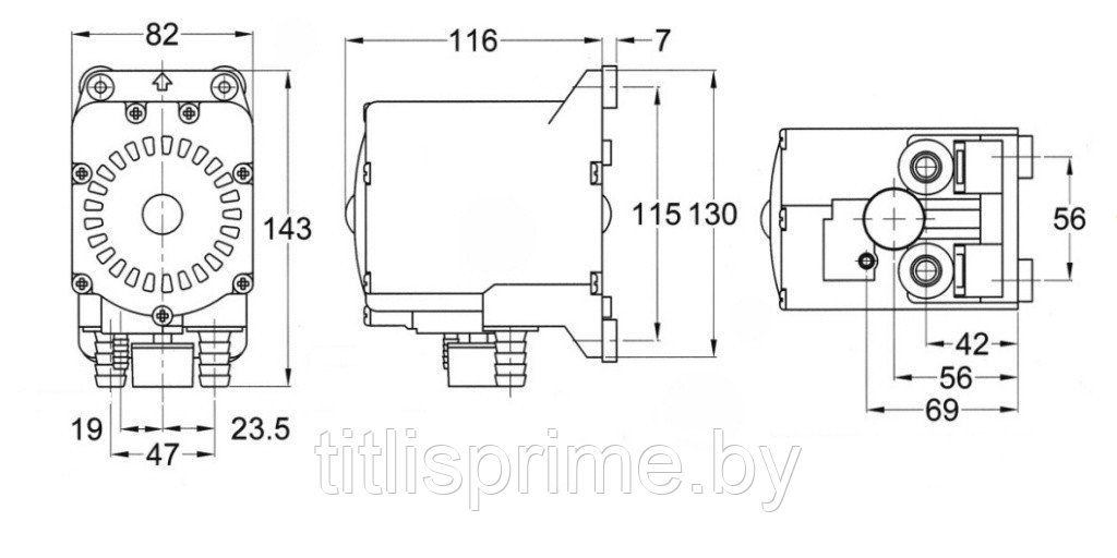 Flojet G575235A воздушный мембранный насос - фото 3 - id-p88092550