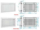 Решетка вентиляционная РС3 регулируемая, фото 2