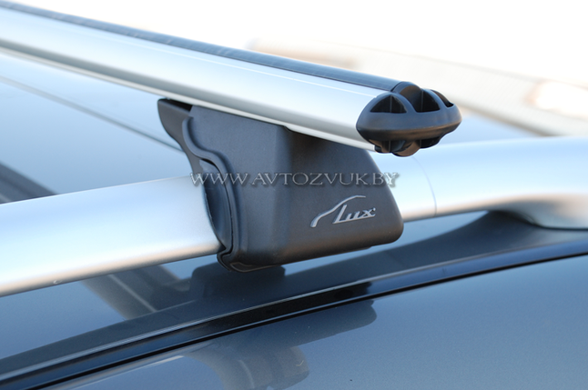 Багажник для Volvo XC90 2002-2014 С рейлингами Lux Классик, фото 2