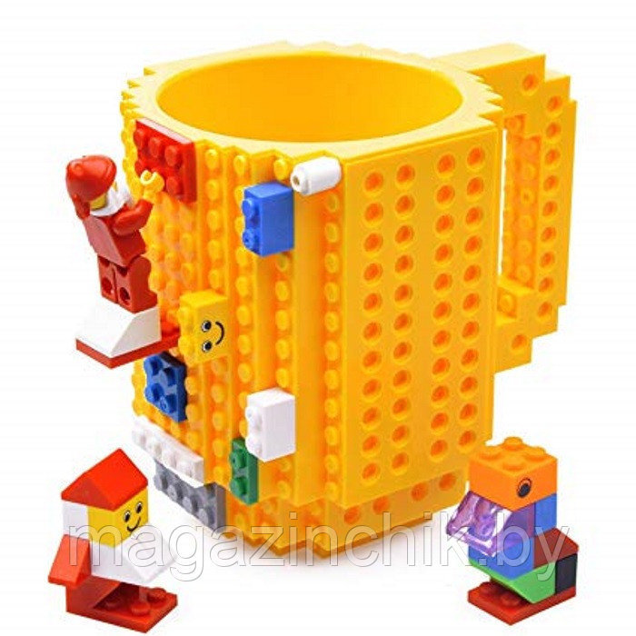 Кружка Лего желтая, MUGYELLOW, 340 мл - фото 1 - id-p88098896