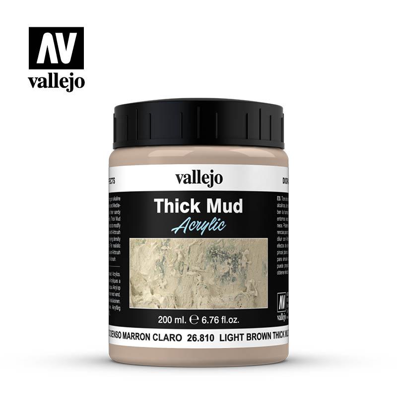 Паста серии THICK MUD TEXTURES - LIGHT BROWN THICK MUD