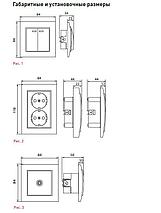 Минск Розетка RJ-45 1-местная EKF Basic, фото 2