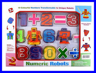 Конструктор Numeric Robots Цифры-трансформеры