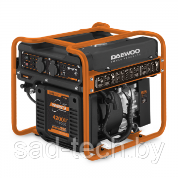 Бензогенератор DAEWOO GDA 5600i, фото 2
