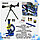 Телескоп + микроскоп C2112 детский астрономический, компас, обучающий набор 2 в 1, игровой набор, С2112, фото 2