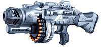 Автомат, Бластер 7076 + 40 пуль Blaze Storm детское оружие, с прицелом, мягкие пули, типа Nerf (Нерф)