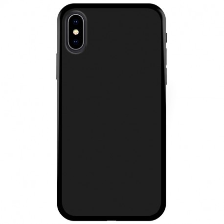 Чехол-накладка для Apple Iphone Xs max (силикон) черный - фото 1 - id-p88124651