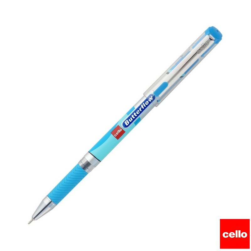 Ручка шариковая "Butterflow", цвет стержня: синий - фото 1 - id-p88126822