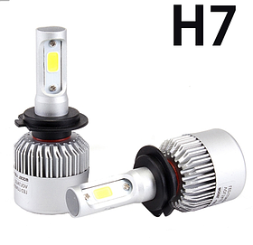 Комплект светодиодных ламп H7 S2 COB с кулером 01044RA (к-т 2шт) 5000K 4000LM гарант. 6мес