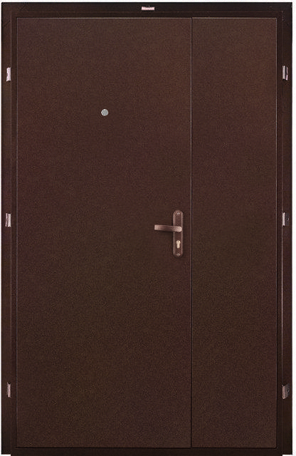 Двери входные металлические ПРОМЕТ "Профи DL" (двустворчатая / полуторка) - фото 1 - id-p45872875