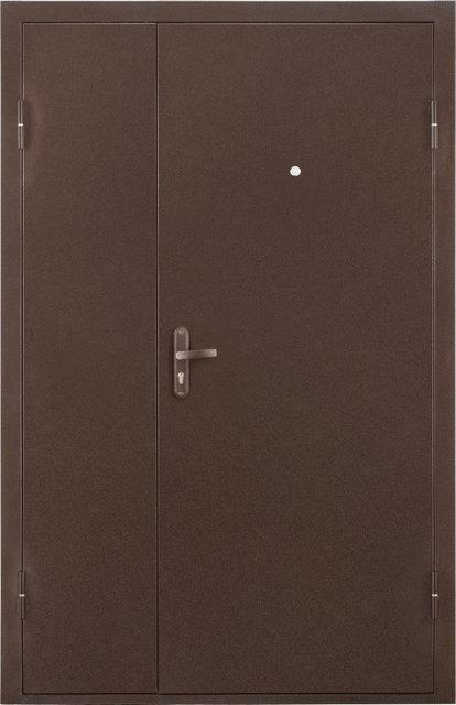 Двери входные металлические ПРОМЕТ "Профи DL" (двустворчатая / полуторка) - фото 3 - id-p45872875