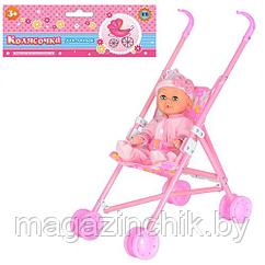 Кукла с коляской Bambi R86306