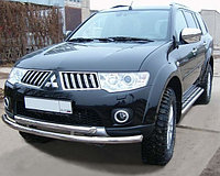 Передняя дуга на Pajero Sport