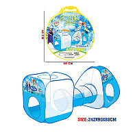 Игровой домик-палатка с туннелем Frozen/ Холодное сердца 240*90*88 см