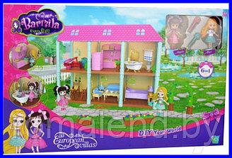Домик для кукол Barmila 6 в 1 Европейская Вилла