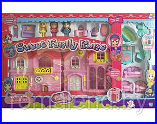 Домик для кукол Barmila со светом и звуком