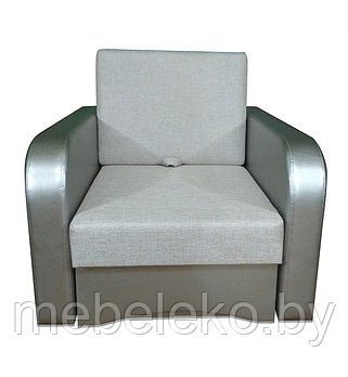 Кресло-кровать "Рия"  серебристое