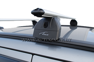 Багажник для Volvo XC60 2008- c интегрированными рейлингами Lux, фото 2