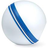 Портативная колонка в виде небольшого мяча Баллас для нанесения логотипа. Белый/красный, фото 3