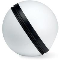 Портативная колонка в виде небольшого мяча Баллас для нанесения логотипа. Белый/черный