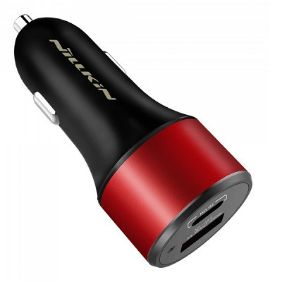 Автомобильное зарядное устройство NILLKIN DUOS Fast Car Charger 2 USB - фото 3 - id-p88162661