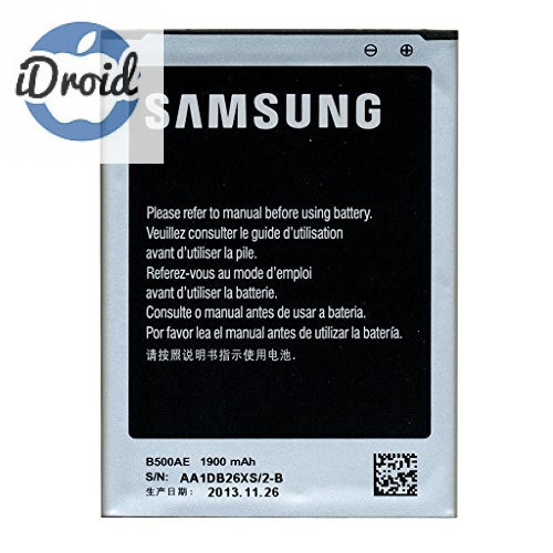 Аккумулятор для Samsung Galaxy S4 Mini i9190, i9192, i9195 (B500AE) аналог